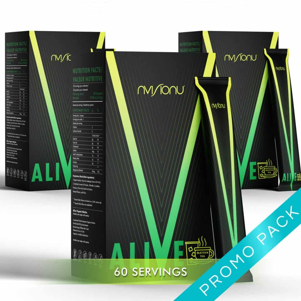 Alive Matcha Pack (SHIPPING: 3 Boxes)