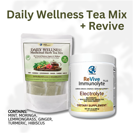 Daily Wellness Herb tea and Revive