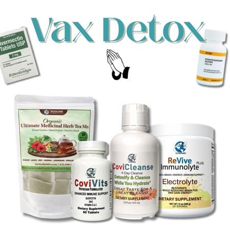 Vax Detox Bundle (HCQ & Ivermectin not included)