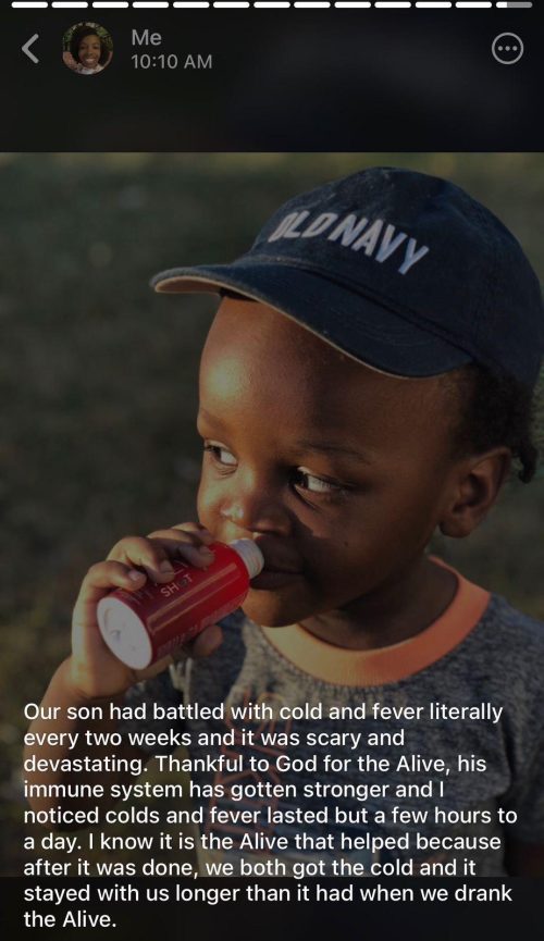 IMMUNITY, COLD, FLU AND FEVER RECOVERY